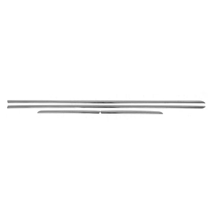 2013-2017 Hyundai Elantra GT Side Door Molding Trim Skirt Garnish Stainless Steel 4x