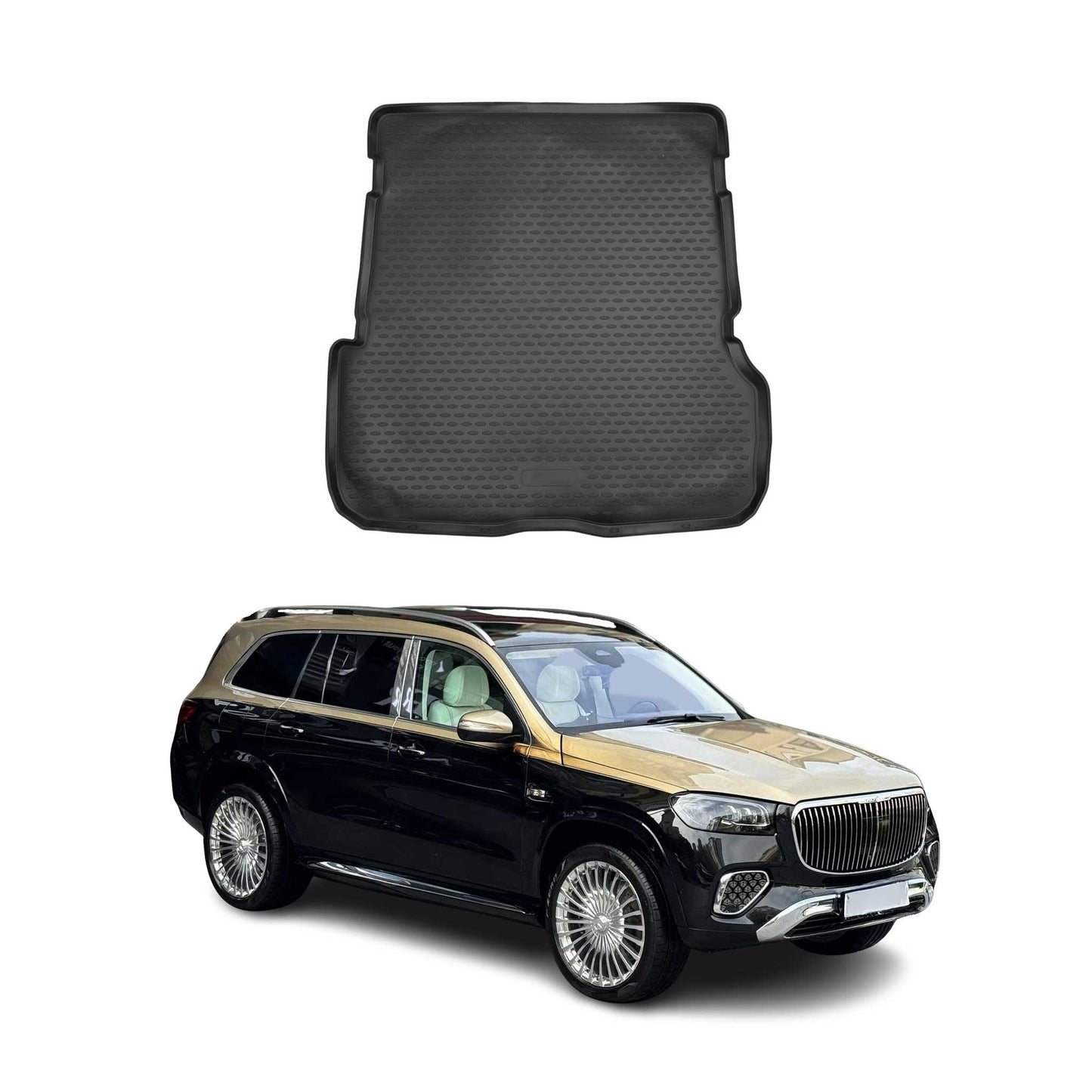 2020-2026 Mercedes GLS Class X167 Cargo Liner Trunk Mat All Weather 5Seats Black