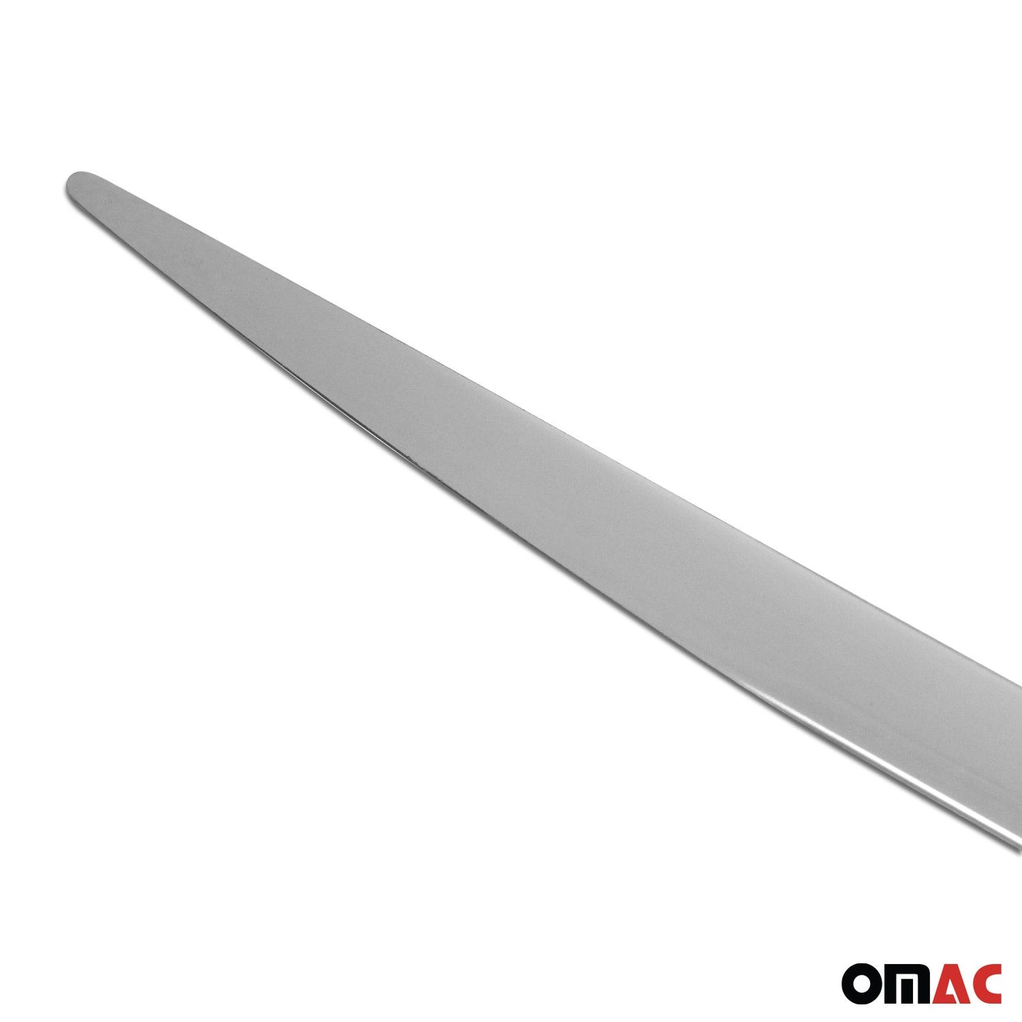 2019-2025 BMW X4 G02 2.gen Rear Trunk Lid Molding Trim Stainless Steel Silver 1Pc