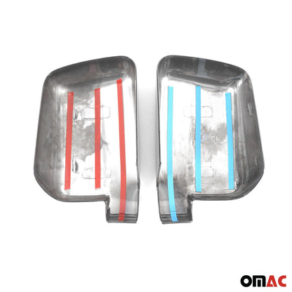 2010-2013 Ford Transit Connect Mirror Cover Caps & Door Handle Chrome Set
