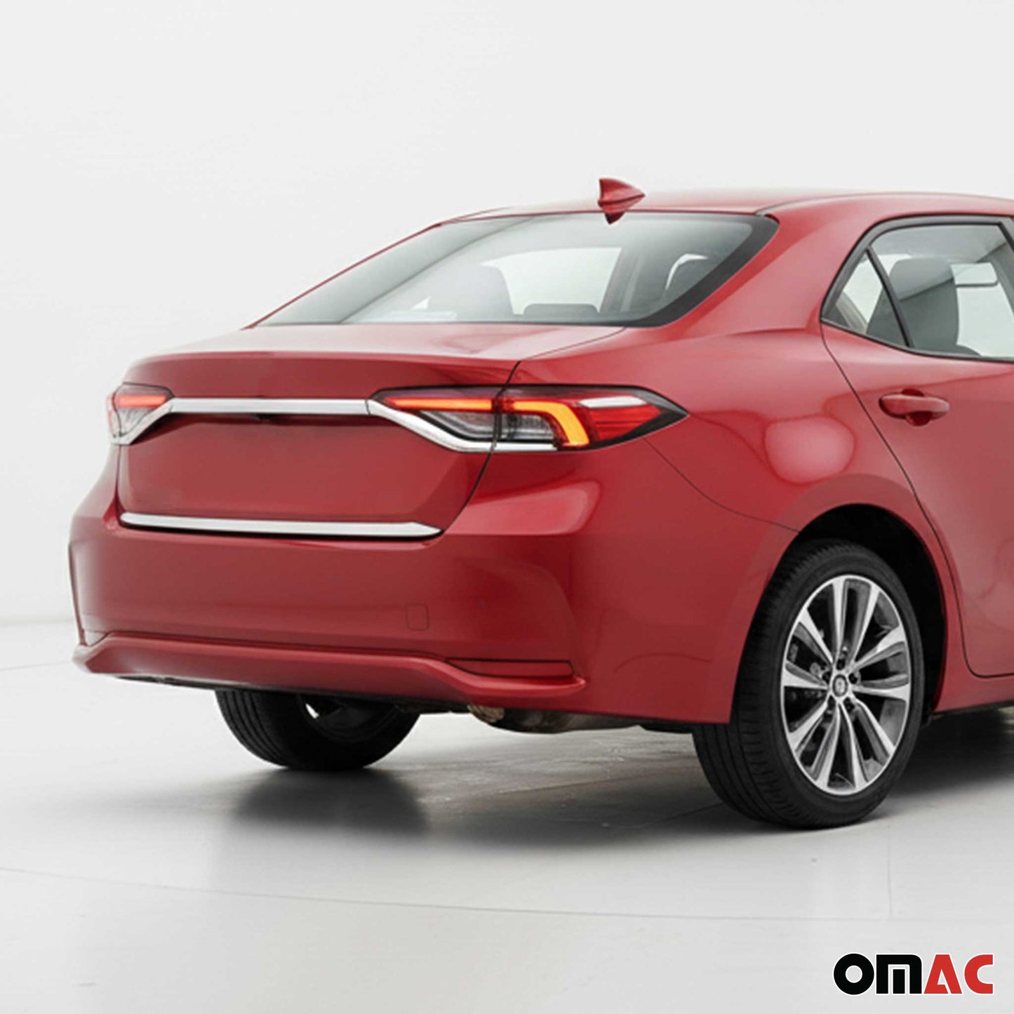 2019-2026 Toyota Corolla Sedan Rear Trunk Molding Trim Stainless Steel
