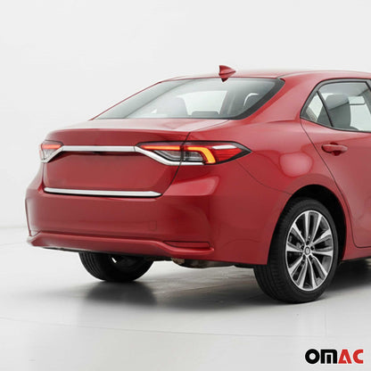 2019-2026 Toyota Corolla Sedan Rear Trunk Molding Trim Stainless Steel