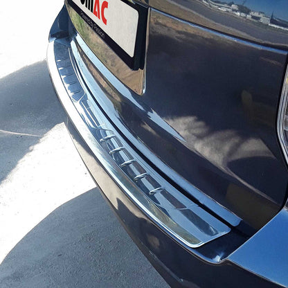 2014-2018 Subaru Forester IV Rear Bumper Guard Stainless Steel Glossy