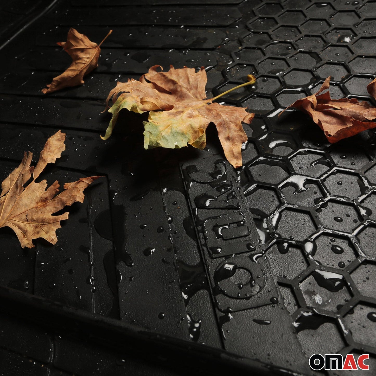Mazda Heavy Duty Trim to fit Floor Mats Liner Black All Weather Waterproof 5 Pcs