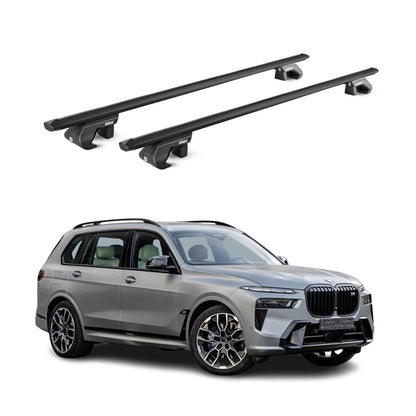2019-2026 BMW X7 G07 Roof Rack Cross Bars Black