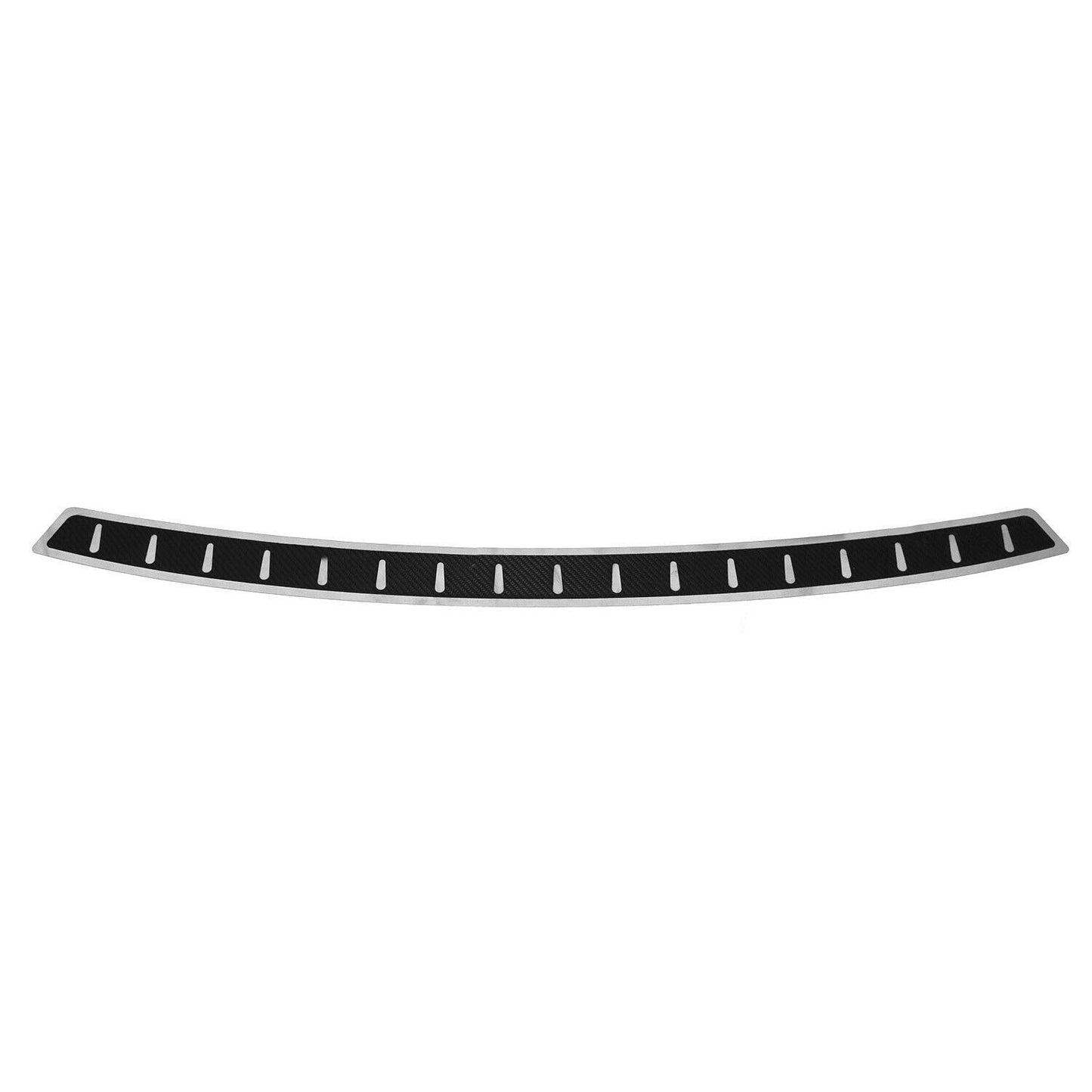 2018-2020 Buick Regal Sportback Rear Bumper Sill Cover Carbon Foiled Black