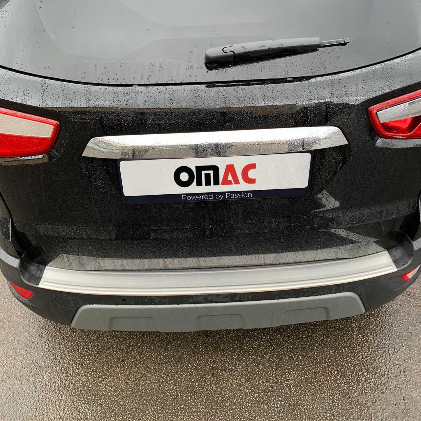 2018-2022 Ford EcoSport Rear Bumper Guard Stainless Steel Brushed