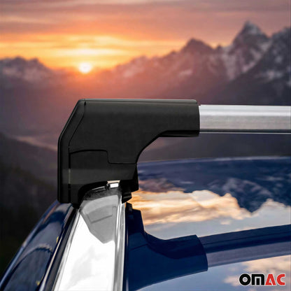 2014-2019 Kia Soul Roof Rack Cross Bars Silver