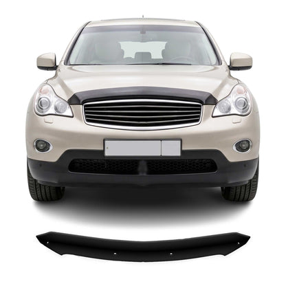 2008-2013 Infiniti EX35 EX37 Front Bug Shield Hood Deflector 1 Pc Smoke