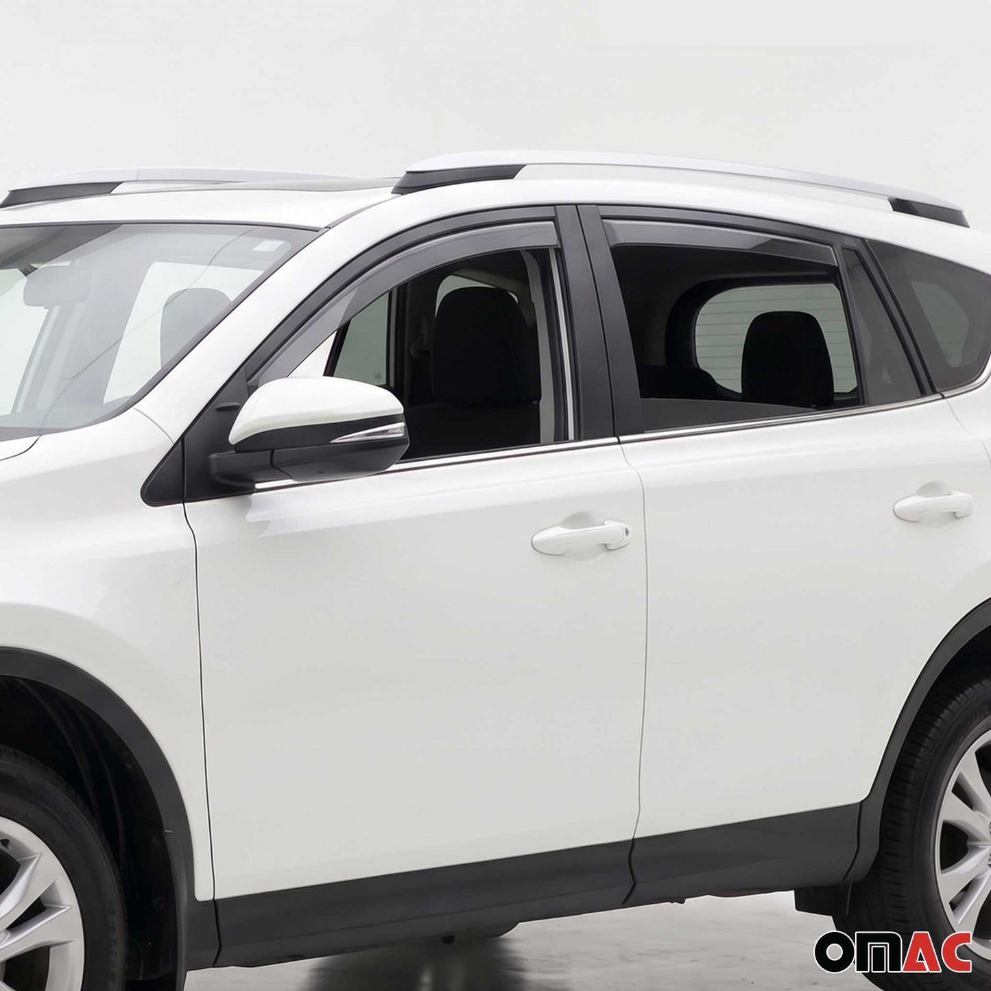 2013-2018 Toyota RAV4 Window Visor Vent Rain Deflector 4Pcs Smoke