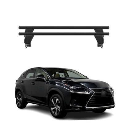 2015-2021 Lexus NX Roof Rack Cross Bars Black