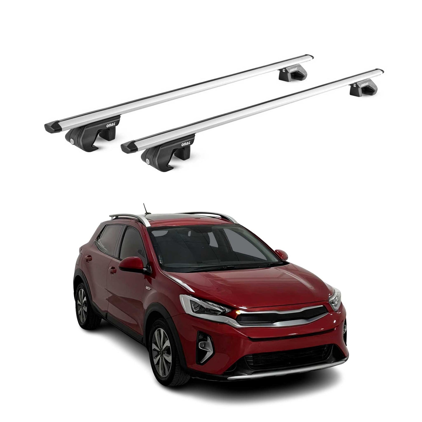 2020-2025 	Kia Telluride 1.gen Roof Rack Cross Bars Luggage Carrier 2 Pcs