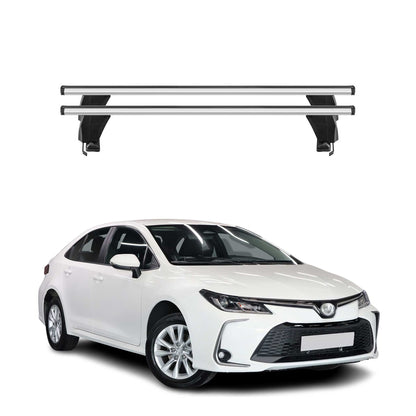 2019-2026 Toyota Corolla Sedan Roof Rack Cross Bars Gray