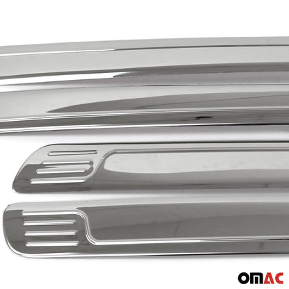 2005-2021 Nissan Frontier Side Door Molding Trim Stainless Steel Silver 4x
