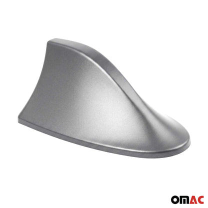 Car Shark Fin Antenna Roof Radio AM/FM Signal Aerial Accessories Grey