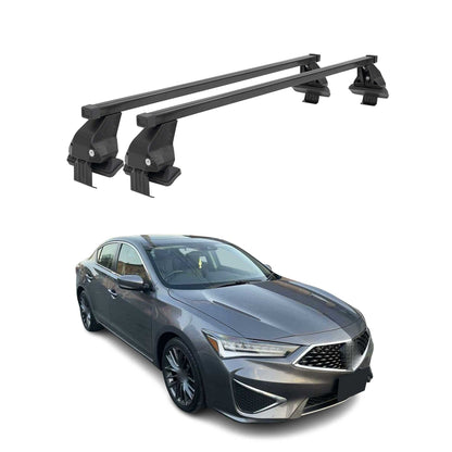 2013-2022 Acura ILX Roof Rack Cross Bars Black