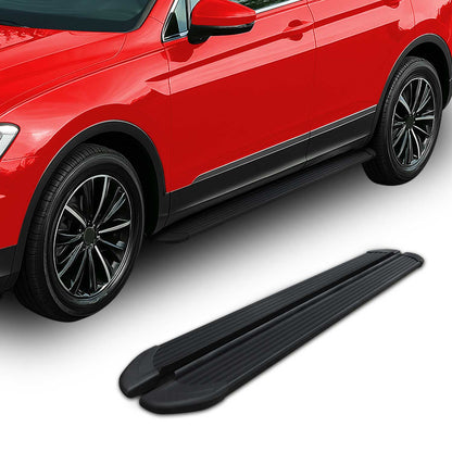 2001-2006 Hyundai Santa Fe Running Boards Side Steps Black