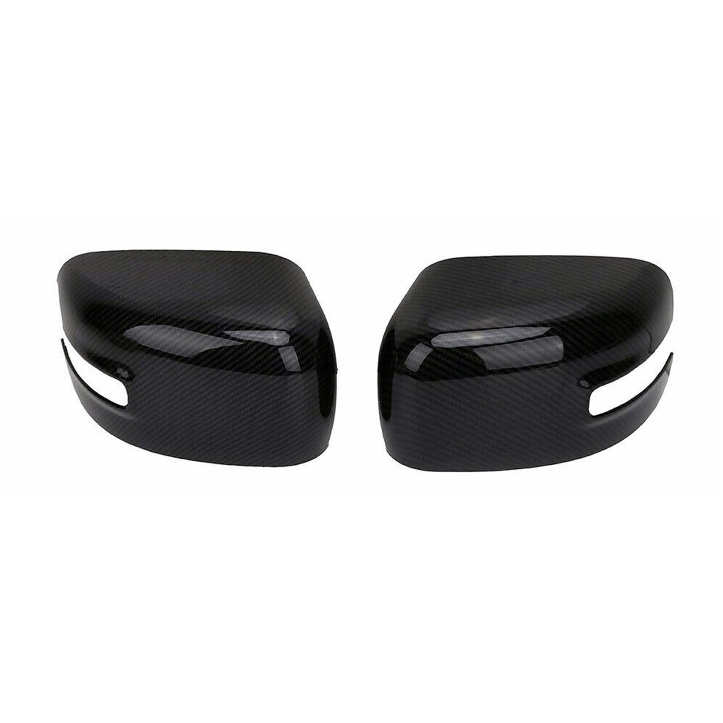 2015-2024 Jeep Renegade Side Mirror Cover Caps Carbon Fiber Black 2 Pcs