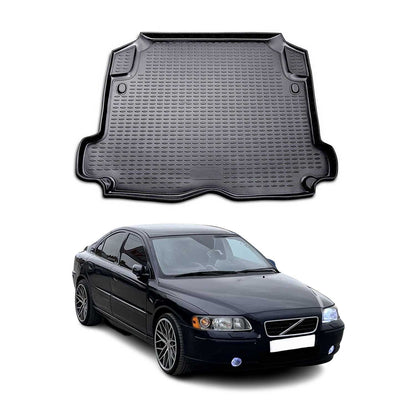 2001-2009 Volvo S60 Sedan Cargo Liner Trunk Mat All Weather Black