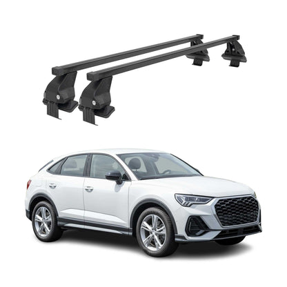 2020-2025 Audi Q3 2.gen Roof Rack Cross Bars Black