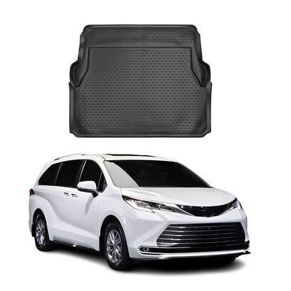 2021-2026 Toyota Sienna Cargo Liner Trunk Mat All Weather Black