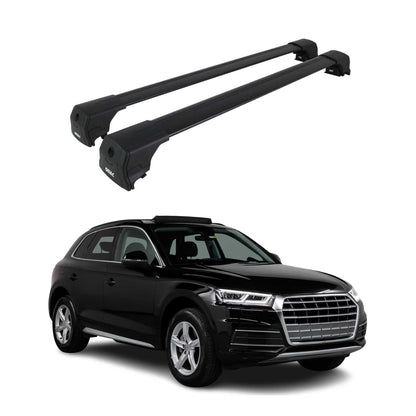 2018-2025 Audi Q5 2.gen Roof Rack Cross Bars Black
