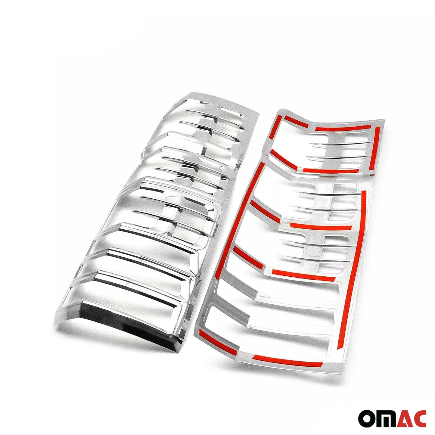 2006-2018 Mercedes Sprinter W906 Trunk Tail Light Trim Frame Chrome 2 Pcs