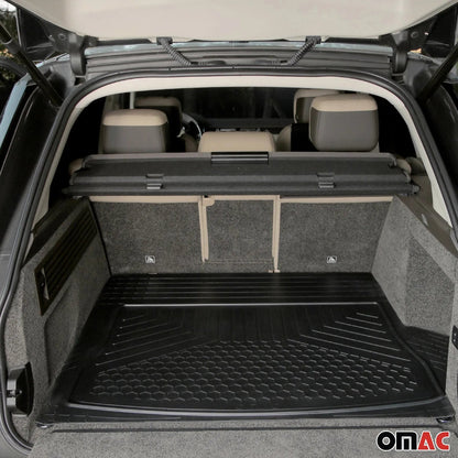 2017-2026 Jaguar F-Pace Universal Cargo Mat Liner Waterproof Rubber Black 1Pc