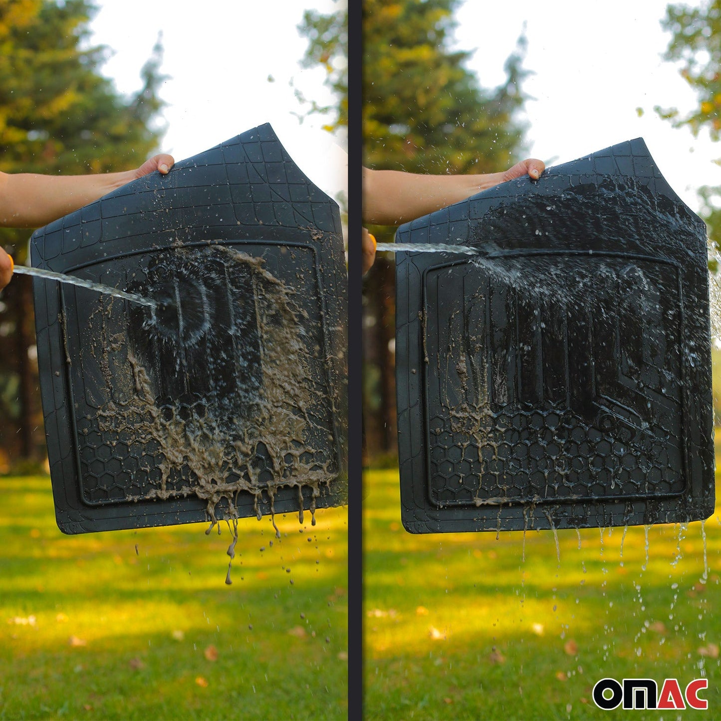 2016-2024 Chevrolet Camaro Universal Floor Mats & Cargo Liner Waterproof Black
