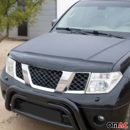2005-2021 Nissan Frontier Front Bug Shield Hood Deflector 1 Pc Smoke