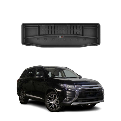2014-2020 Mitsubishi Outlander Premium Cargo Liner Trunk Mat All Weather Heavy Duty 7 Seats