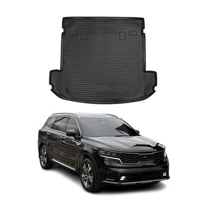 2021-2026 Kia Sorento Cargo Liner Trunk Mat All Weather Black