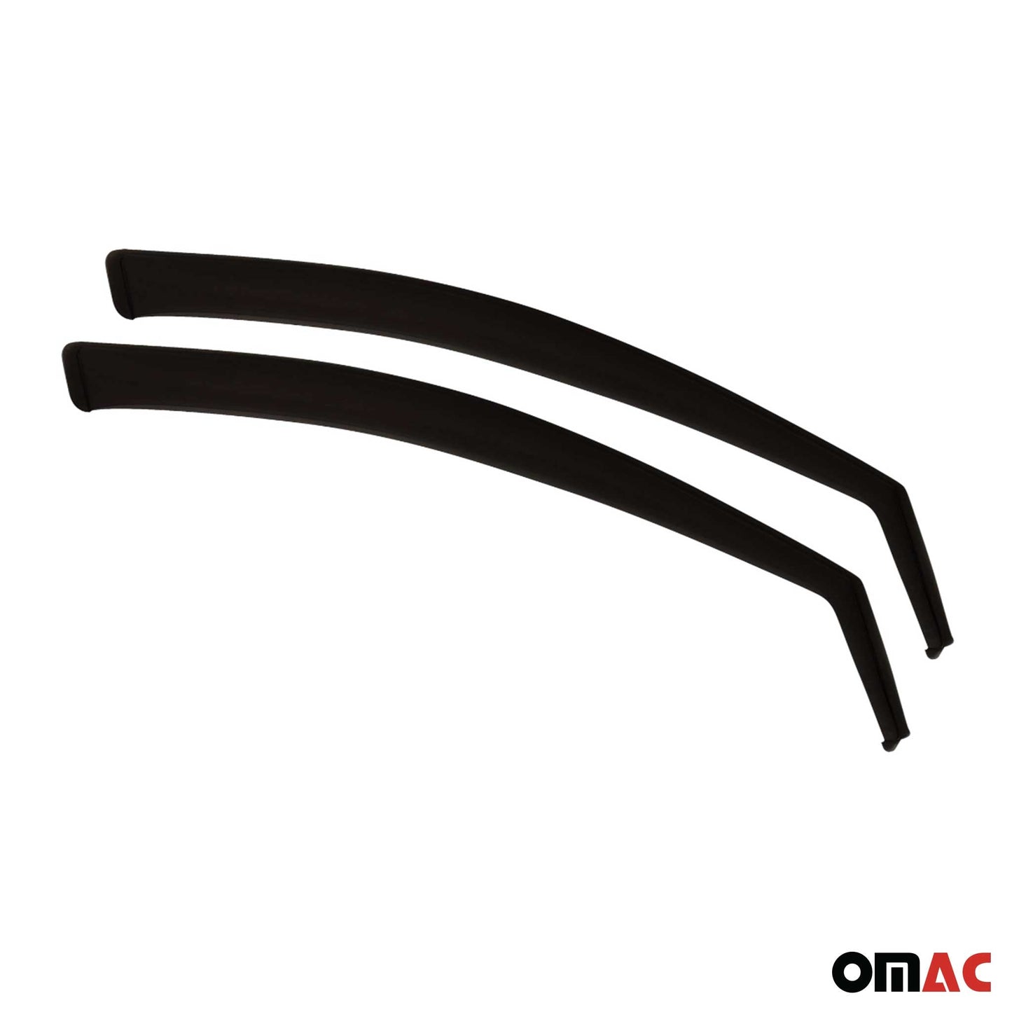 2000-2006 BMW X5 E53 Window Visor Vent Rain Deflector 2Pcs Smoke