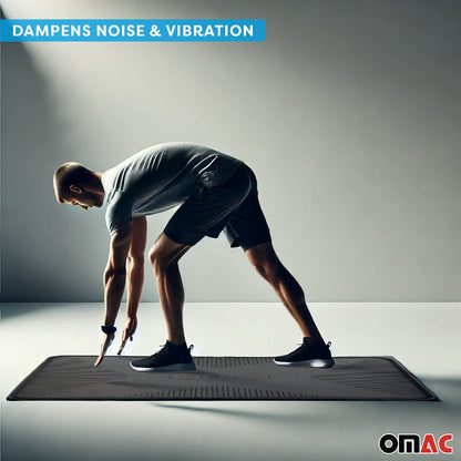 Omac Bike Mat Anti-Slip Multipurpose Floor Protector 45.28 inches x 29.53 inches