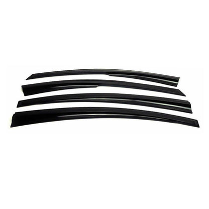 2012-2014 Volkswagen Passat Sedan Window Visor Vent Rain Deflector 4Pcs Smoke
