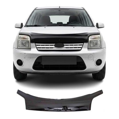 2010-2013 Ford Transit Connect Front Bug Shield Hood Deflector 1 Pc Smoke