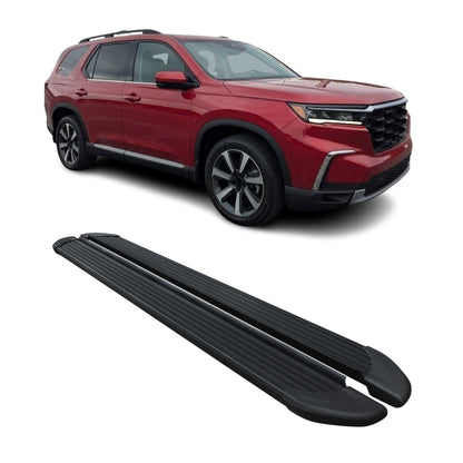 2023-2026 Honda Pilot IV Nerf Bars Side Steps Running Boards Black 2Pcs