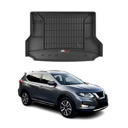 2017-2021 Nissan Rogue Facelift Premium Cargo Liner Trunk Mat All Weather Heavy Duty Black