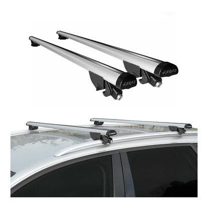 2018-2023 BMW X4 G02 Roof Rack Cross Bars Silver
