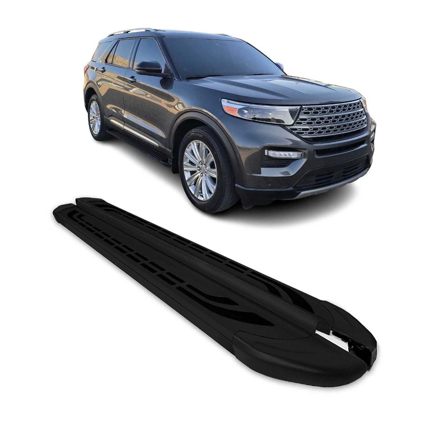 2020-2026 Ford Explorer Nerf Bar Side Step Running Boards Alu 2x
