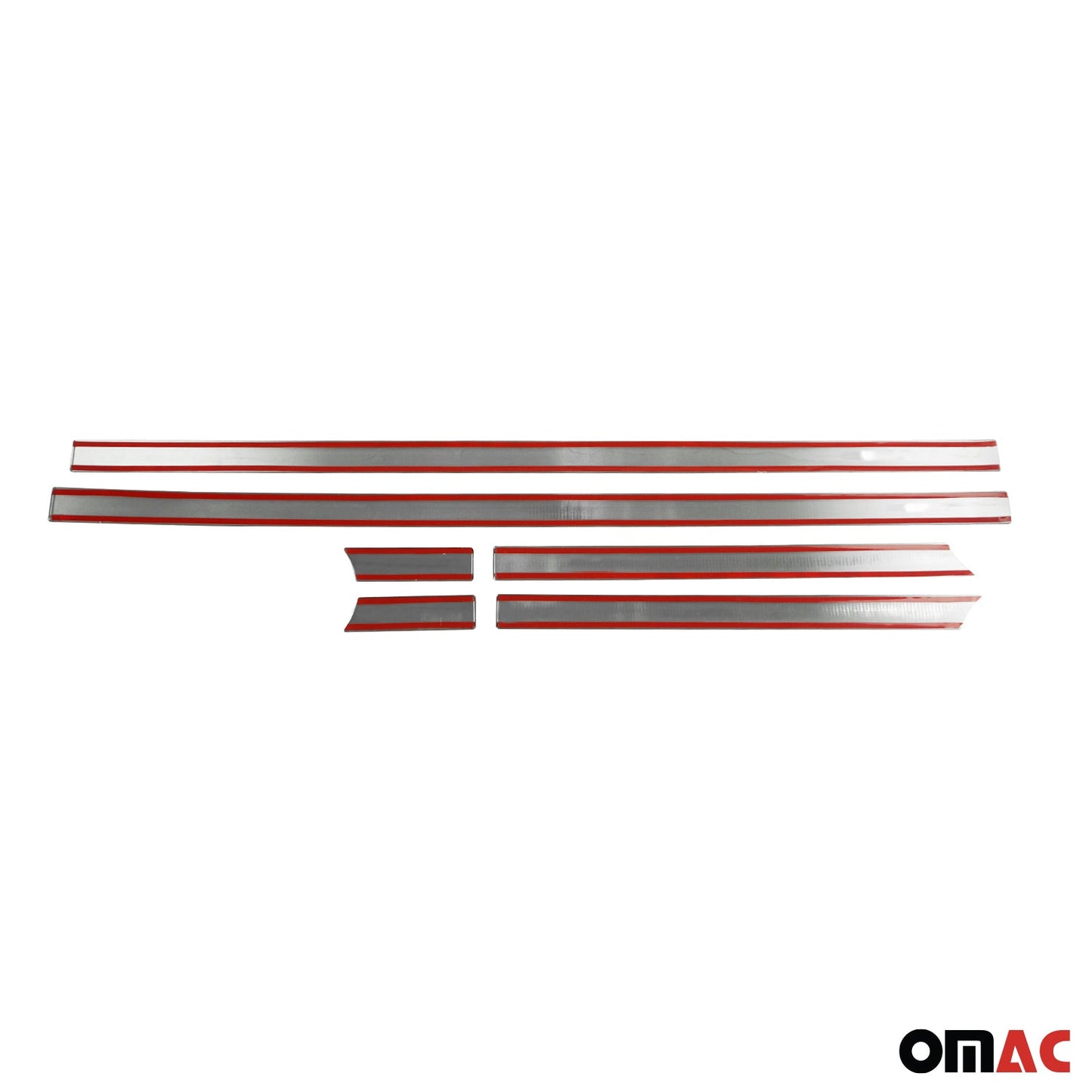 2006-2009 Land Rover Range Rover Sport Side Door Molding Trim Stainless Steel Silver