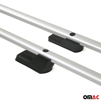 2015-2026 Ford Transit L3 LWB Roof Rack Rails Side Rails Silver