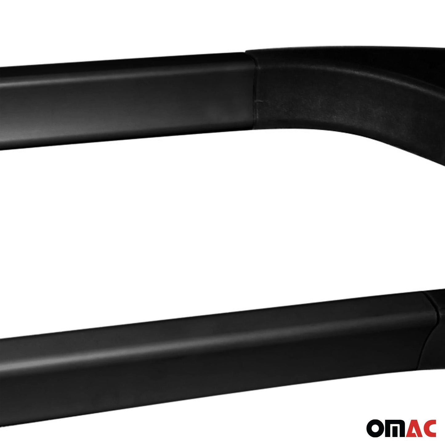 2013-2016 Hyundai i10 Hatchback Roof Rack Rails Side Rails Aluminium Black 2 Pcs