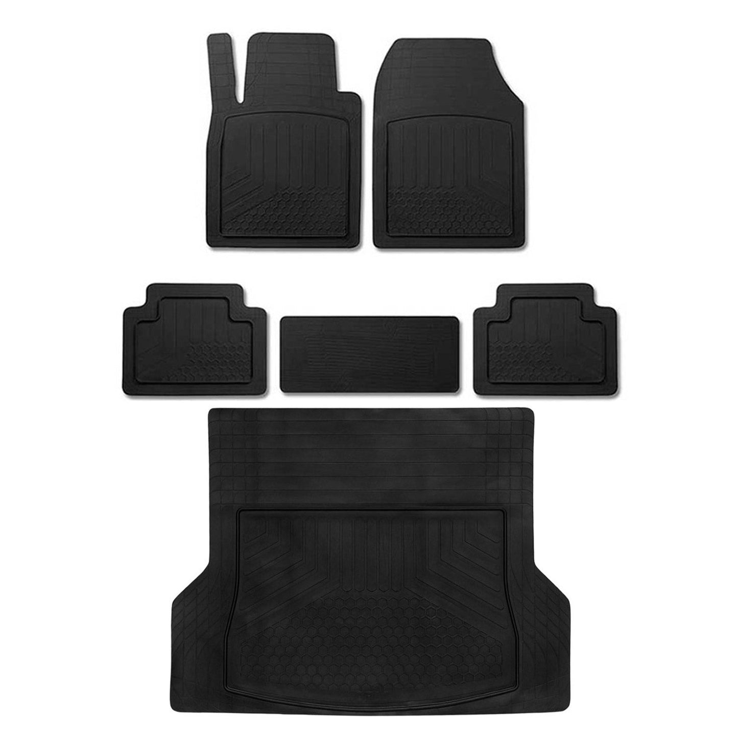 2022-2026 Mercedes EQA Universal Floor Mats & Cargo Liner Black