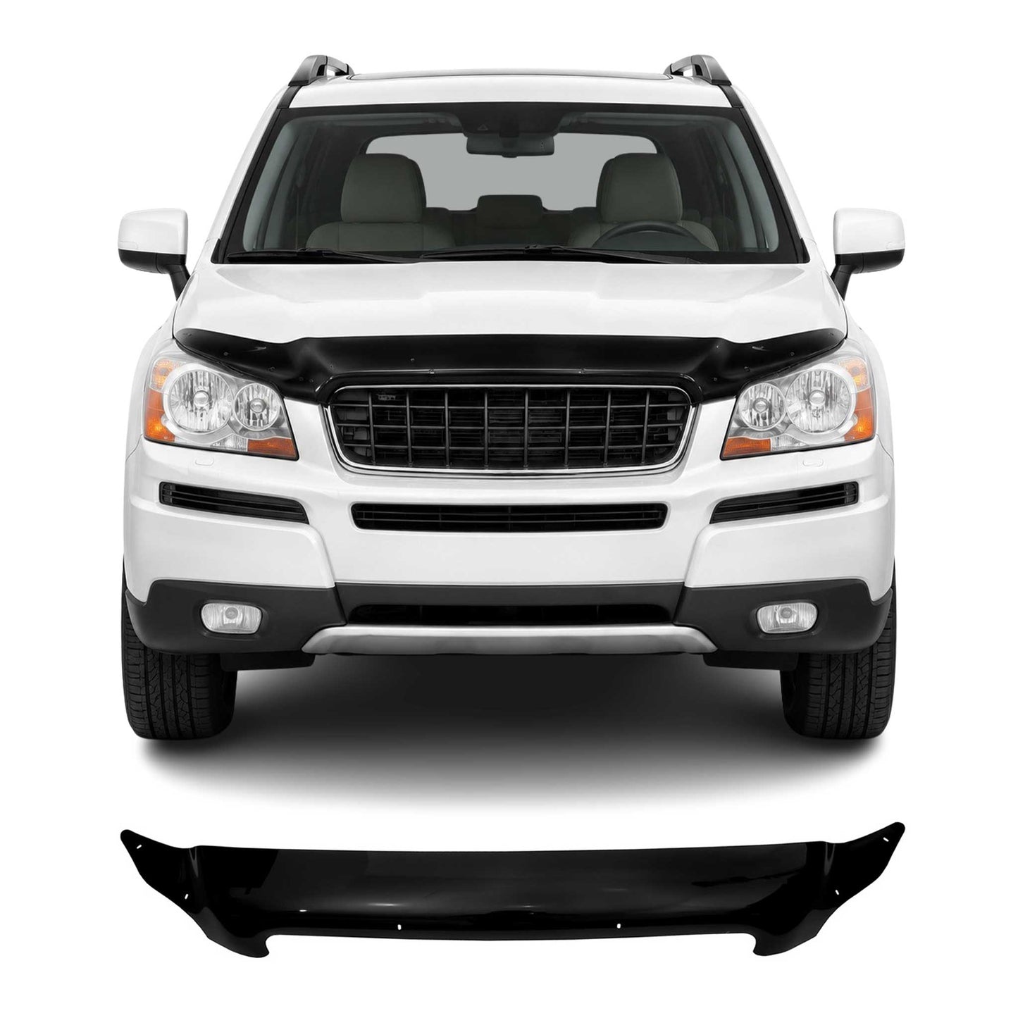 2003-2006 Volvo XC90 Front Bug Shield Hood Deflector 1 Pc Smoke