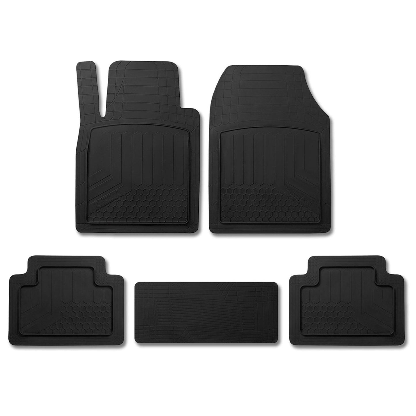 2007-2026 Acura MDX Universal Floor Mats Liner All Weather 3D Black Waterproof 5 Pcs