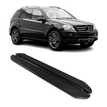 2005-2011 Mercedes M Class W164 Running Boards Side Steps Black