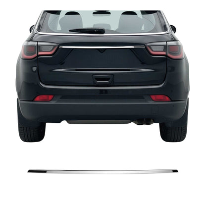 2017-2026 Jeep Compass Rear Trunk Tailgate Door Handle Cover Stainless Steel Silver