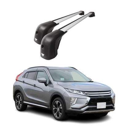 2018-2026 Mitsubishi Eclipse Cross Roof Racks Cross Bars Silver