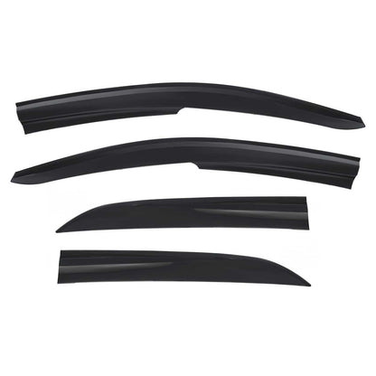 2009-2013 Toyota Corolla Sedan Window Visor Vent Rain Deflector 4Pcs Smoke